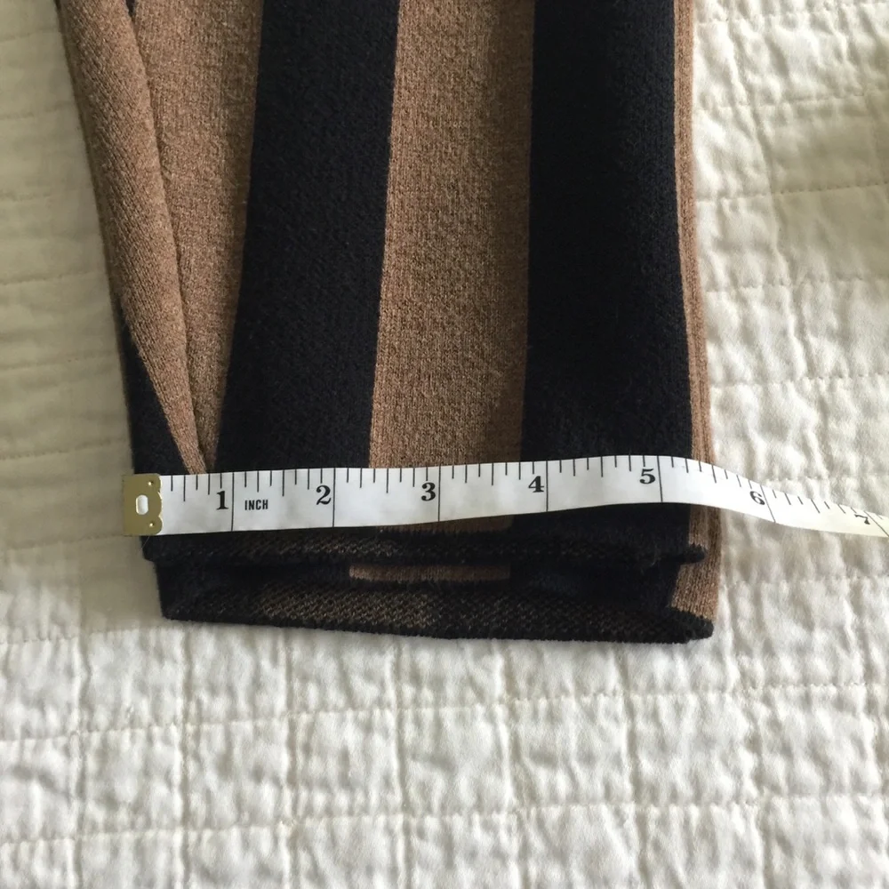 Gustav Von Aschenbach Brown/black vertical striped jogger pant - Picture 12 of 16